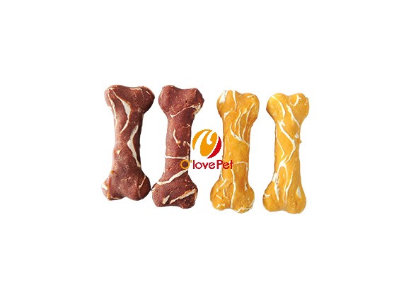 Chicken Beef wrap bone shape